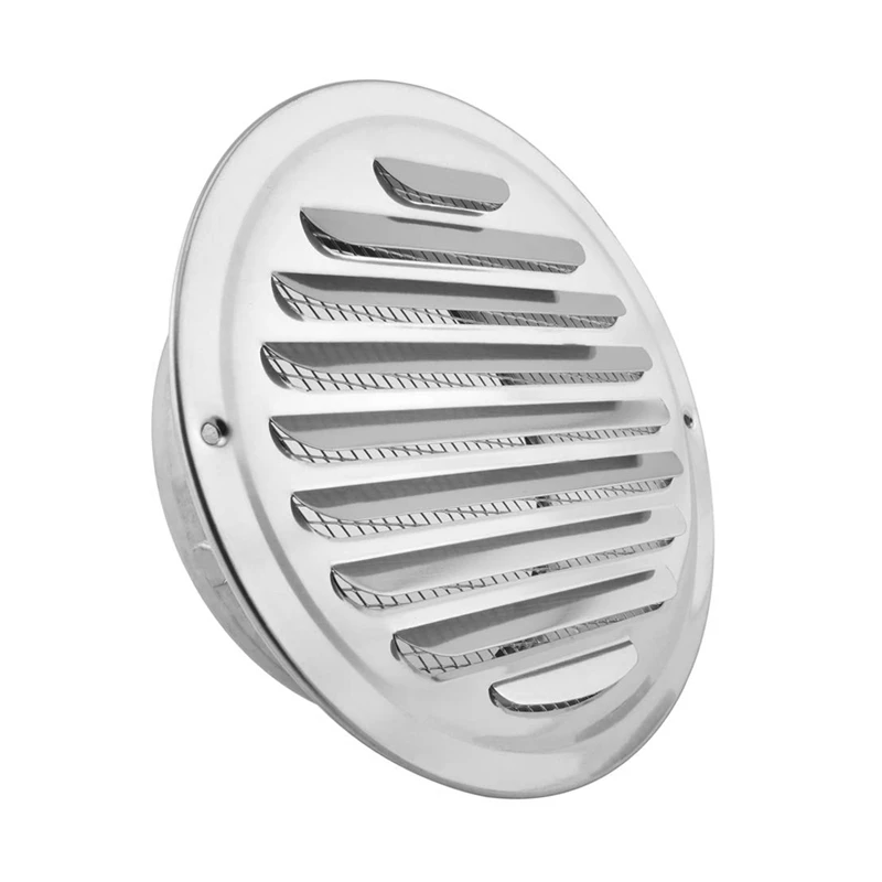 Stainless Steel Air Vents, Louvered Grille Cover Vent Hood Flat Ducting Ventilation Air Vent Wall Air Outlet With Fly Screen Mes
Stainless Steel Air Vents, Louvered Grille Cover Vent Hood Flat Ducting Ventilation Air Vent Wall Air Outlet With Fly Screen Mes