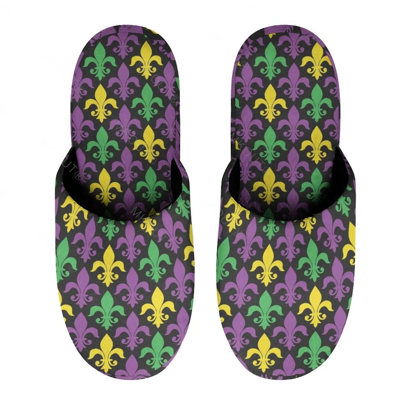 Mardi Gras Pattern (5) Warm Cotton Slippers For Men Women Thick Soft Soled Non-Slip Fluffy Shoes Indoor House Slippers Size
Mardi Gras Pattern (5) Warm Cotton Slippers For Men Women Thick Soft Soled Non-Slip Fluffy Shoes Indoor House Slippers Size