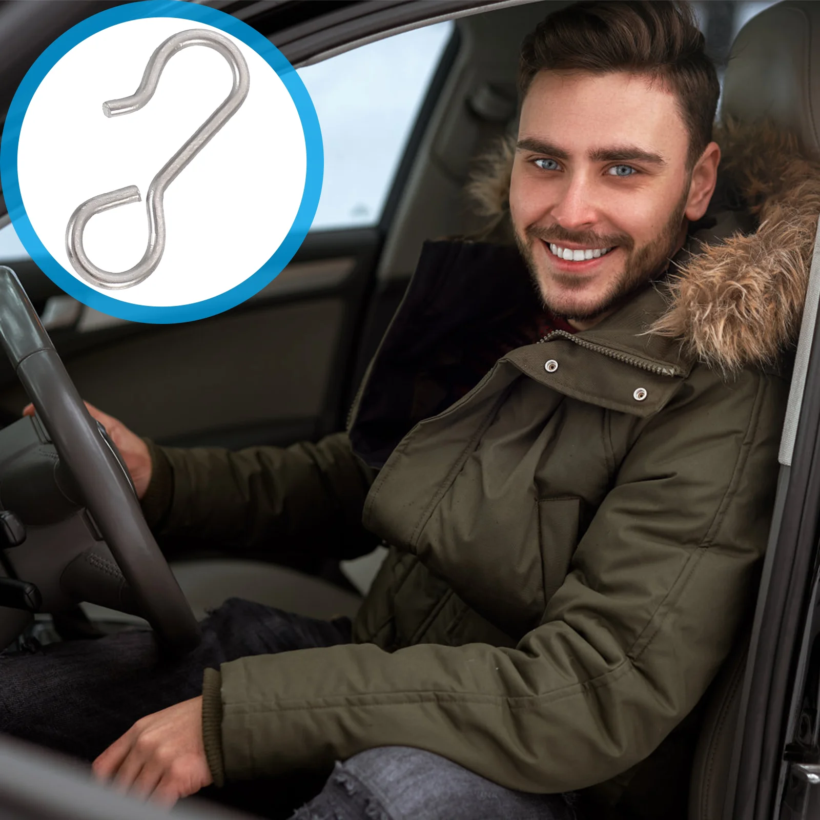Steel Fixing Hooks Multi-Functional Car Seat Fixing Hook S Shaped Seat Fastener Seat Cushion Hooks
Steel Fixing Hooks Multi-Functional Car Seat Fixing Hook S Shaped Seat Fastener Seat Cushion Hooks