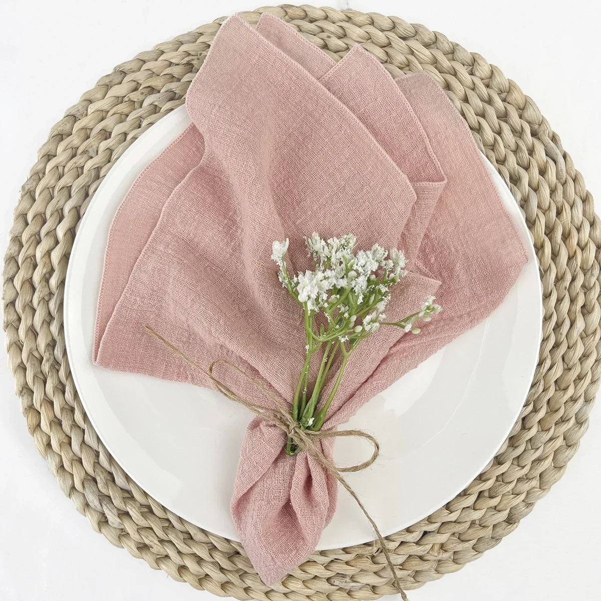 2PCS Cream Napkins 100% Cotton Cloth Napkins Dinner Table Serviettes Soft Washable Reusable Weddings Parties Restaurant 32x32cm
2PCS Cream Napkins 100% Cotton Cloth Napkins Dinner Table Serviettes Soft Washable Reusable Weddings Parties Restaurant 32x32cm