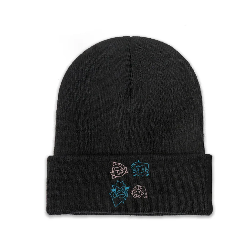 Knit Hat The Owl House Animated Winter Warm Beanie Caps Lumity and Catradora Vector Art Classic Men Women Fashion Casual Bonnet
Knit Hat The Owl House Animated Winter Warm Beanie Caps Lumity and Catradora Vector Art Classic Men Women Fashion Casual Bonnet