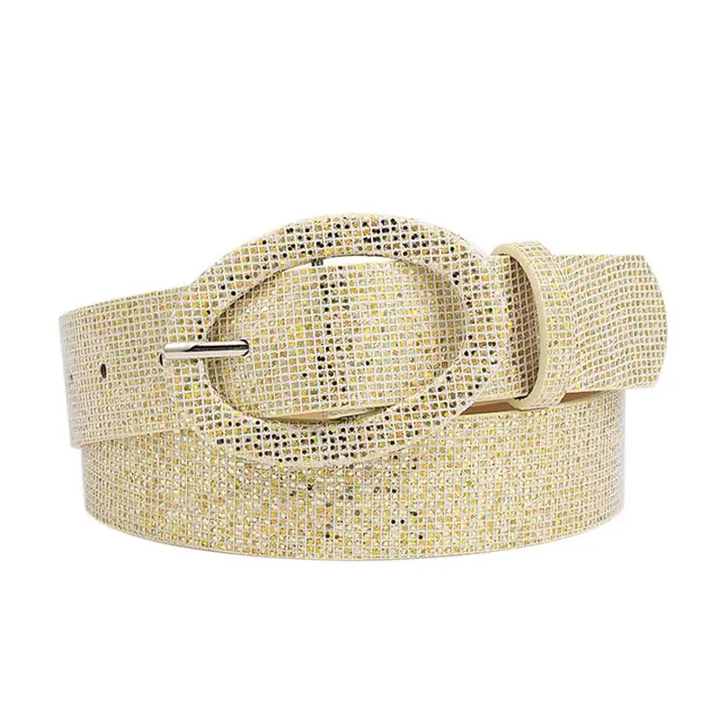 Luxury Women Belts Oval Pin Buckle Waistband for Jean Full Rhinestone Inlay Shiny Party Dress Strap Goth Punk Slim Girdle Corset
Luxury Women Belts Oval Pin Buckle Waistband for Jean Full Rhinestone Inlay Shiny Party Dress Strap Goth Punk Slim Girdle Corset