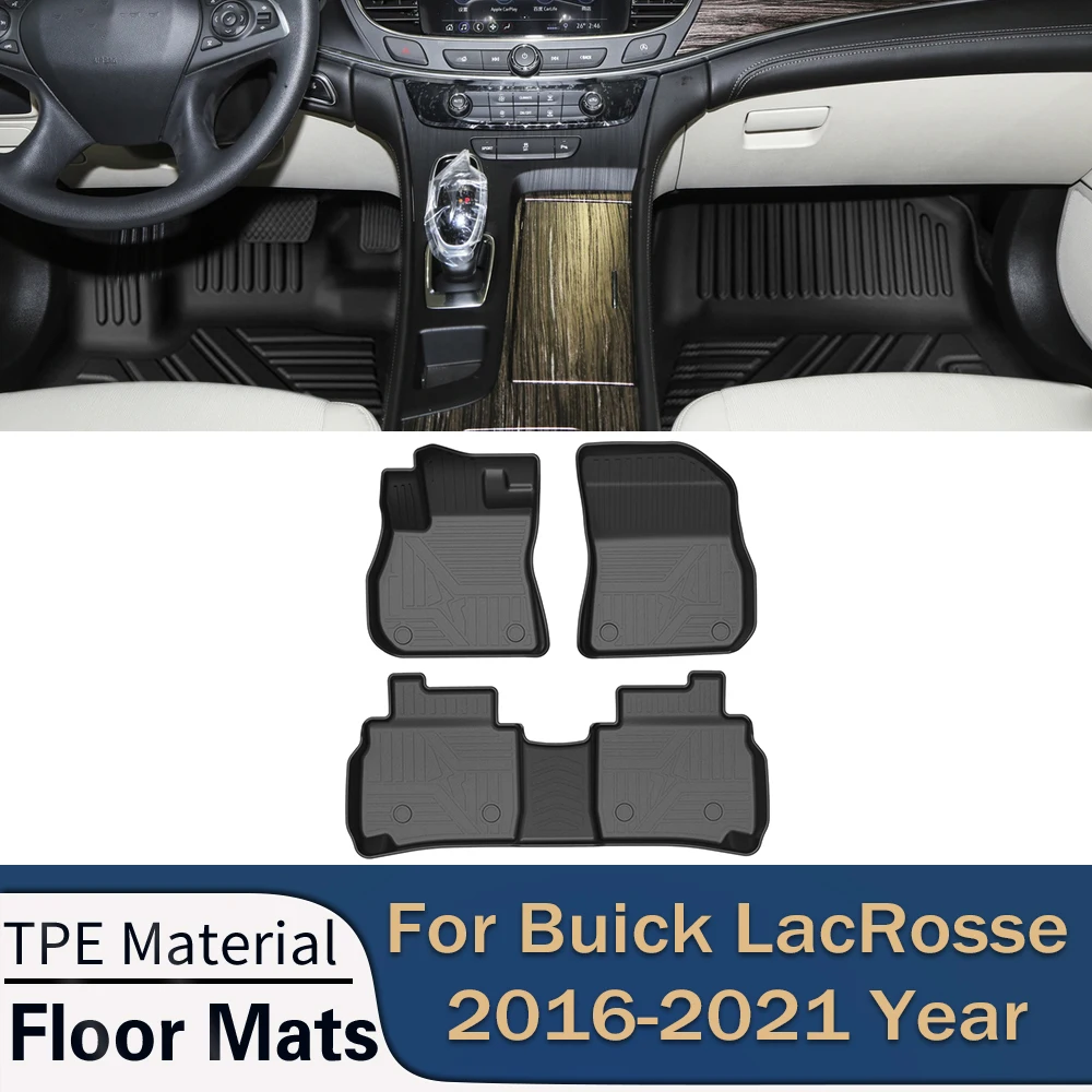 For Buick LacRosse 2016-2021 Auto Car Floor Mats All-Weather TPE Foot Mats Odorless Pad Waterproof Tray Mat Interior Accessories
For Buick LacRosse 2016-2021 Auto Car Floor Mats All-Weather TPE Foot Mats Odorless Pad Waterproof Tray Mat Interior Accessories