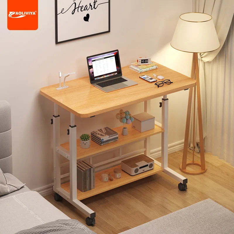 

Aoliviya Bedside Table Movable Lifting Computer Table Home Bedroom Desk Simple Student Dormitory Bed Small Study Table