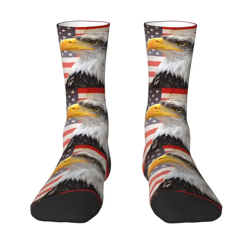 North American Bald Eagle On American Flag Men's Crew Socks Unisex Kawaii Spring Summer Autumn Winter Dress Socks
North American Bald Eagle On American Flag Men's Crew Socks Unisex Kawaii Spring Summer Autumn Winter Dress Socks