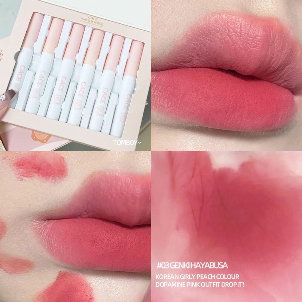6Pcs Matte Lipstick Set Waterproof Long-lasting Moisturizing Lipstick Ladies Lip Gloss Cosmetic Makeup Lip Tint Beauty For Women
6Pcs Matte Lipstick Set Waterproof Long-lasting Moisturizing Lipstick Ladies Lip Gloss Cosmetic Makeup Lip Tint Beauty For Women