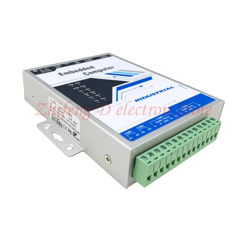 Industrial computer serial port server edge computing A9 multi-core processor, dual network ports, support secondary development
Industrial computer serial port server edge computing A9 multi-core processor, dual network ports, support secondary development