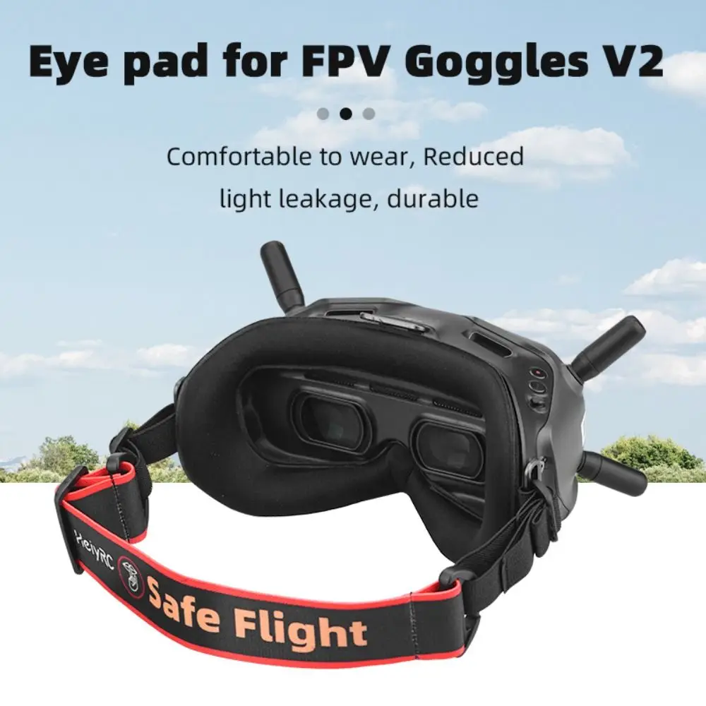 Drone Goggles Face Plate Replacement Kit for DJI FPV Goggles V2 Face Mask Cover Drone Flight Glasses Sponge Foam Eye Pads
Drone Goggles Face Plate Replacement Kit for DJI FPV Goggles V2 Face Mask Cover Drone Flight Glasses Sponge Foam Eye Pads