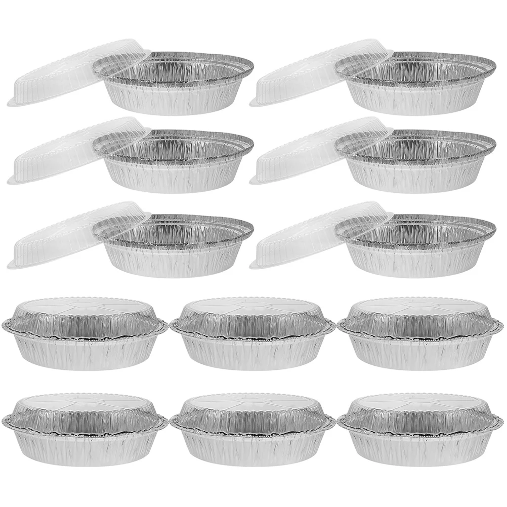 40 Set Disposable Roasting Pans Tinfoil with Lid Aluminum Lids Barbecue Cover Covered Baking Food Convenient Containers
40 Set Disposable Roasting Pans Tinfoil with Lid Aluminum Lids Barbecue Cover Covered Baking Food Convenient Containers
