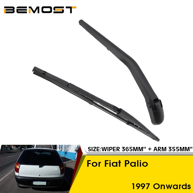 Автомобильная щетка стеклоочистителя для Fiat Palio 1997 года, Задняя щетка стеклоочистителя для лобового стекла, Задняя щетка стеклоочистителя 365 мм + рычаг 355 мм, автомобильные аксессуары 
Автомобильная щетка стеклоочистителя для Fiat Palio 1997 года, Задняя щетка стеклоочистителя для лобового стекла, Задняя щетка стеклоочистителя 365 мм + рычаг 355 мм, автомобильные аксессуары