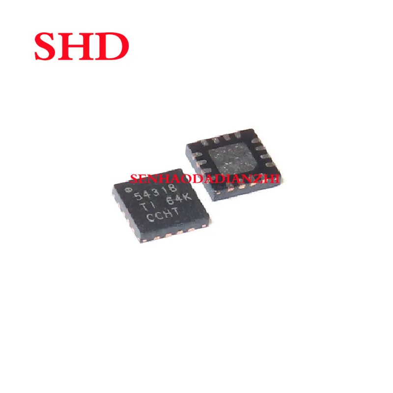 

5pcs/lot TPS54318 TPS54318RTER silk screen 54318 QFN16 switch voltage regulator New original stock