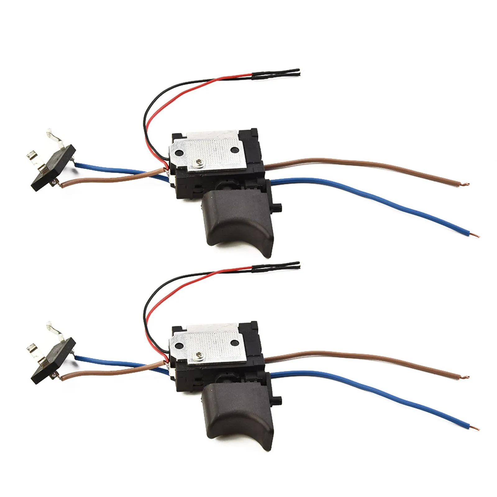 2pcs 7.2 V-24 V Electric Drill Dustproof Speed Control Push Button Trigger Switch For Electric Hand Drill Power Tools Accessory
2pcs 7.2 V-24 V Electric Drill Dustproof Speed Control Push Button Trigger Switch For Electric Hand Drill Power Tools Accessory