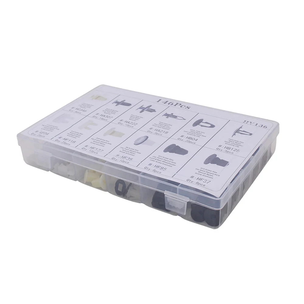 146 Pieces Clips for Suzuki Car Body Clip Fixed Car Buckle Glue Nails HV136 Full Set with Box
146 Pieces Clips for Suzuki Car Body Clip Fixed Car Buckle Glue Nails HV136 Full Set with Box