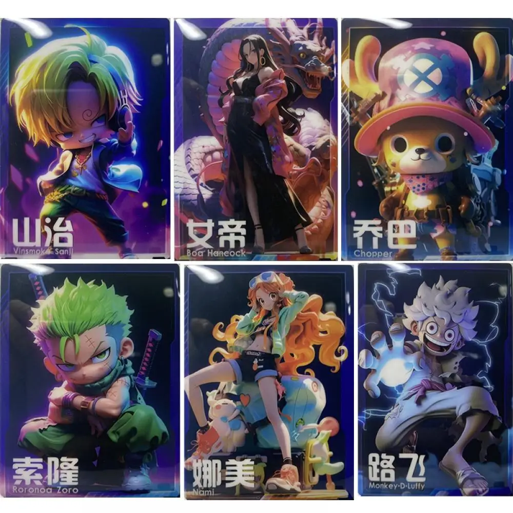 

Коллекционная открытка из аниме ONE PIECE серии AR Sanji Nami Tony Chopper Monkey D. Луффи развлекательные игрушки Настольная Игра карточка