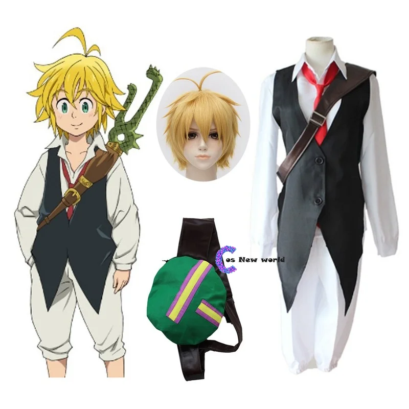 Anime The Seven Deadly Sins Cosplay Meliodas Dragon's Sin of Wrath Cosplay Costume Heat Resistant Synthetic Hair Perucas Wigs
Anime The Seven Deadly Sins Cosplay Meliodas Dragon's Sin of Wrath Cosplay Costume Heat Resistant Synthetic Hair Perucas Wigs