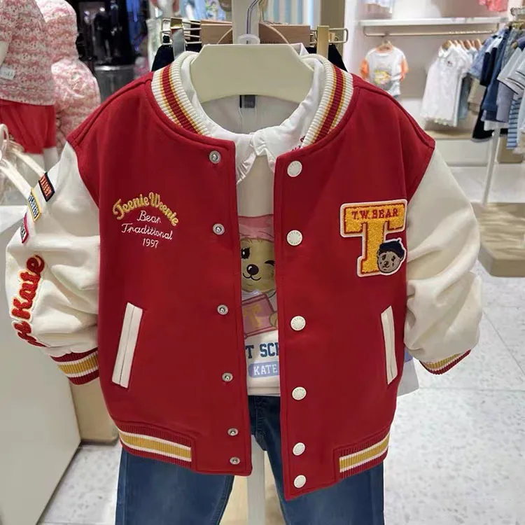 thick coat for boy red /green color preppy casual loose cotton jackets kids clothes Family Matching Outfits
thick coat for boy red /green color preppy casual loose cotton jackets kids clothes Family Matching Outfits