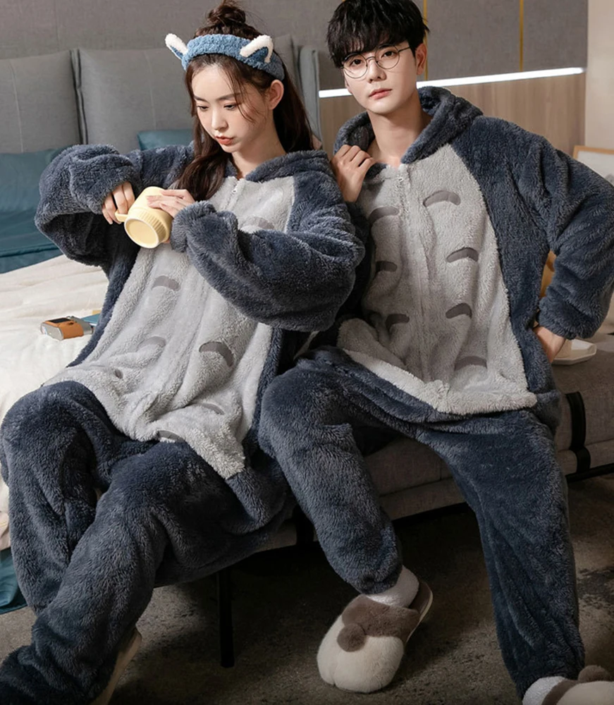 Couple Cartoon Animal Pajama Warm Comfortable One Piece Pyjama Halloween Christmas Party Cosplay Costume for Women Men
Couple Cartoon Animal Pajama Warm Comfortable One Piece Pyjama Halloween Christmas Party Cosplay Costume for Women Men