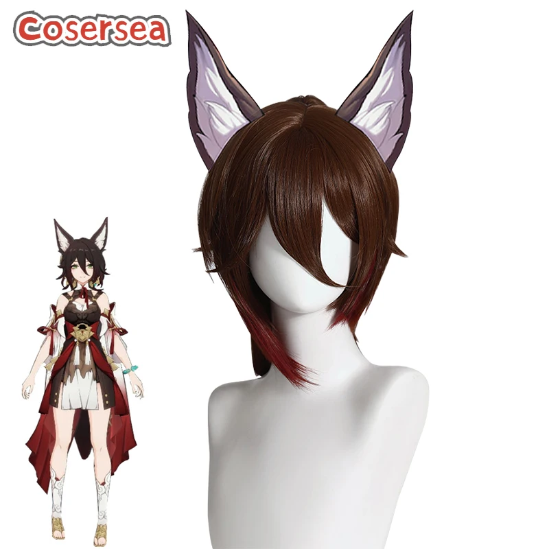 Парик для косплея Cosersea Tingyun Honkai: Star Rail Tingyun, 45 см, Женский Длинный коричневый, стандартный парик для конского хвоста, синтетические волосы, термостойкие
Парик для косплея Cosersea Tingyun Honkai: Star Rail Tingyun, 45 см, Женский Длинный коричневый, стандартный парик для конского хвоста, синтетические волосы, термостойкие