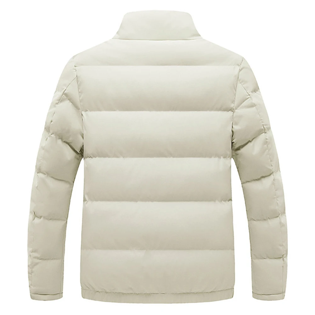 Men's Padded Bubble Puffer Coats Winter Warm Quilted Parka Down Jacket Solid Color Stand Collar Various Sizes
Men's Padded Bubble Puffer Coats Winter Warm Quilted Parka Down Jacket Solid Color Stand Collar Various Sizes