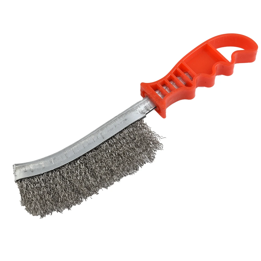 Stainless Brush For Hand Metal Prep Red+Silver Rust Seam Steel Tools Wire Workshop Cleaning Hot Practical Useful
Stainless Brush For Hand Metal Prep Red+Silver Rust Seam Steel Tools Wire Workshop Cleaning Hot Practical Useful