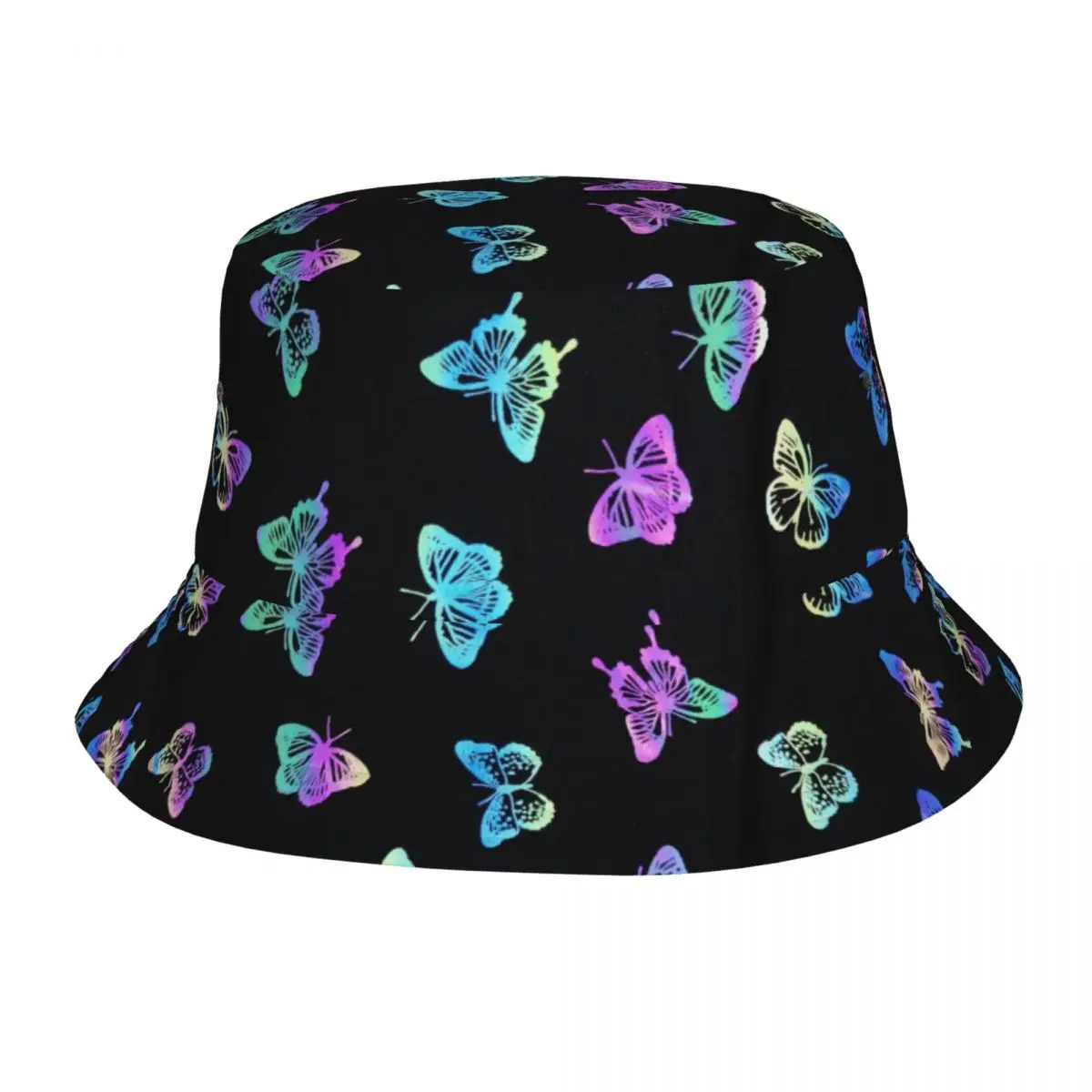 Butterfly Colorful Bucket Hats for Woman Vocation Field Hat Harajuku Packable for Outdoor Sports Fishing Hat Ispoti Hat
Butterfly Colorful Bucket Hats for Woman Vocation Field Hat Harajuku Packable for Outdoor Sports Fishing Hat Ispoti Hat