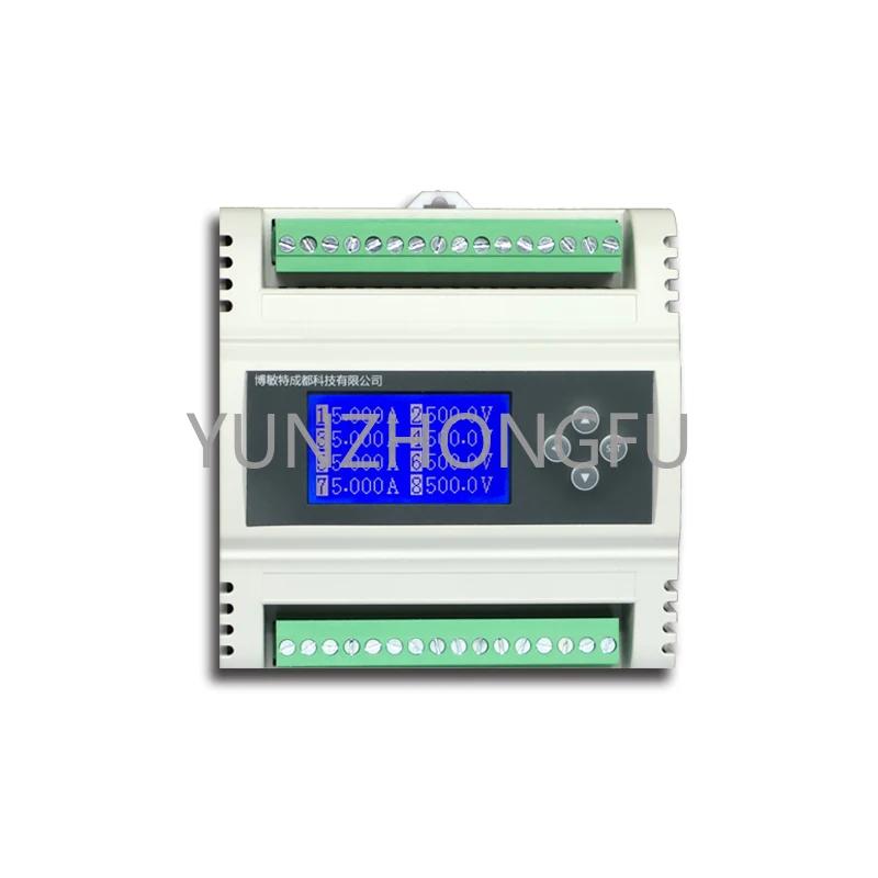 Dm1630 Dc Ac Voltage Ammeter 5a Dual Display Variable Ratio 8-way Isolation Rs485 Serial Communication
Dm1630 Dc Ac Voltage Ammeter 5a Dual Display Variable Ratio 8-way Isolation Rs485 Serial Communication