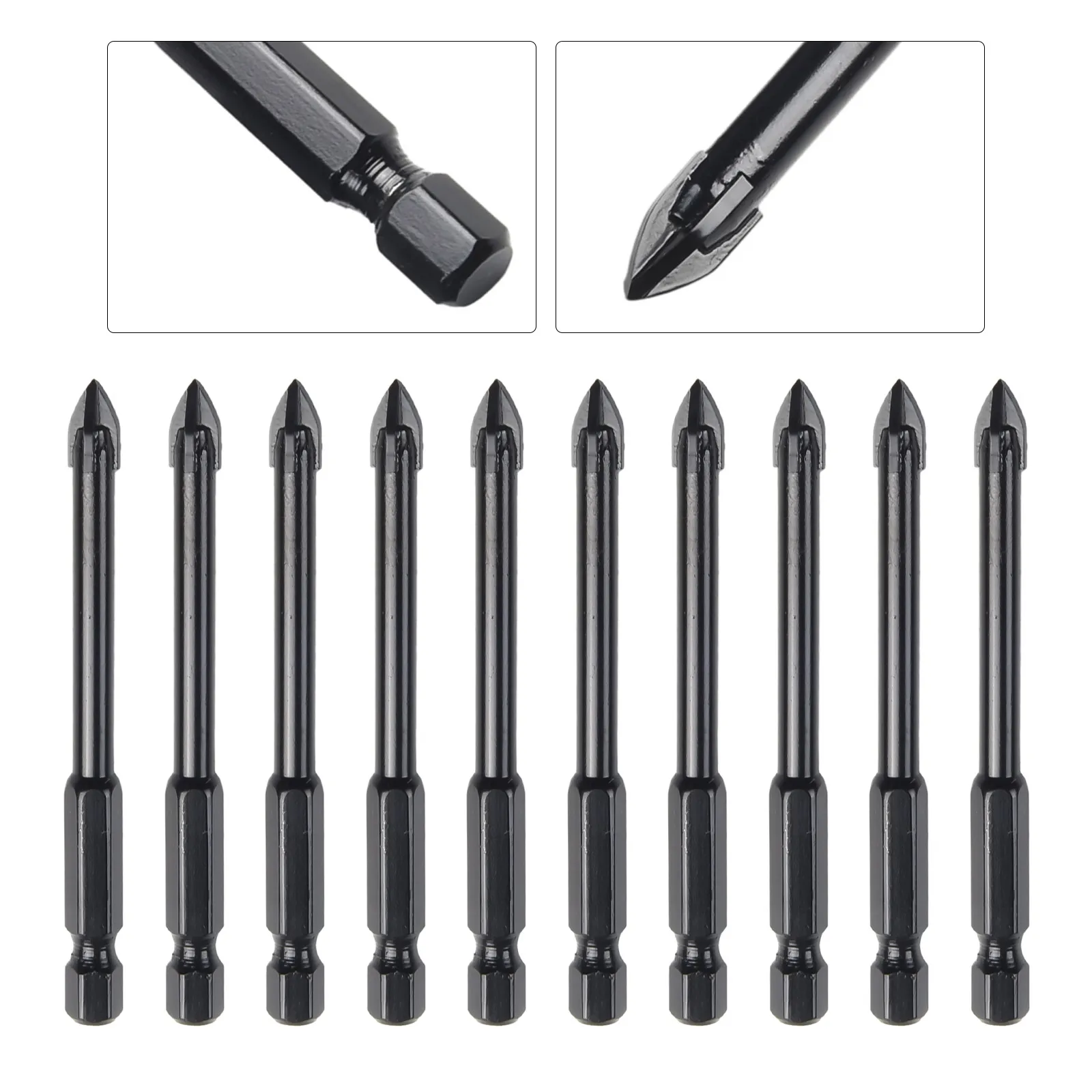 Drill Bits Professional Glass Hex Remember Tungsten Carbide 10pcs 6mm Drilling Broken Edges The Drill Hardness
Drill Bits Professional Glass Hex Remember Tungsten Carbide 10pcs 6mm Drilling Broken Edges The Drill Hardness