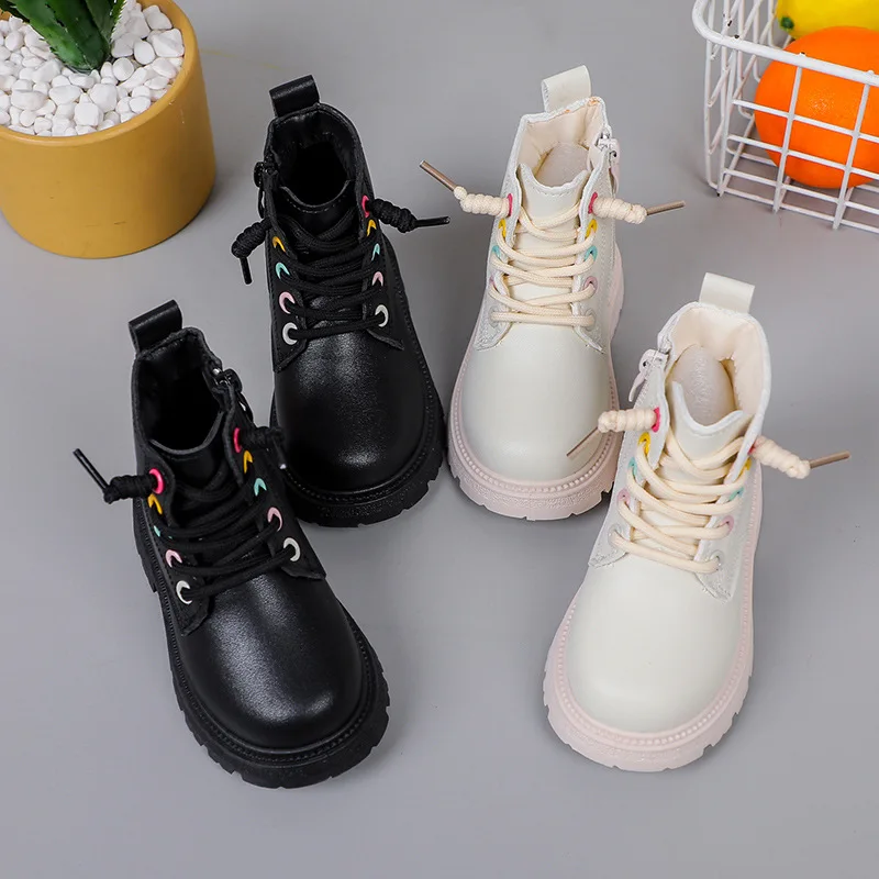 Children Boots Versatile British Style Winter Shoe for Girl Kid Fashionable Ankle Boot Kid Shoes for Girl Botas Para Niña 어그부츠
Children Boots Versatile British Style Winter Shoe for Girl Kid Fashionable Ankle Boot Kid Shoes for Girl Botas Para Niña 어그부츠