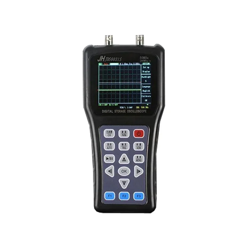 Oscilloscope JDS6031S HandHeld Oscilloscope Channel 1 50MHz Bandwidth 200MSa/s Real-time Sampling Rate
Oscilloscope JDS6031S HandHeld Oscilloscope Channel 1 50MHz Bandwidth 200MSa/s Real-time Sampling Rate