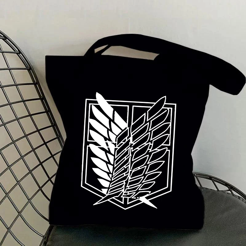 Fashion Anime Attack On Titan Printing Handbag Casual Large Capacity Tote Bag Shopping Bag Shoulder Bag For Women Girl
Fashion Anime Attack On Titan Printing Handbag Casual Large Capacity Tote Bag Shopping Bag Shoulder Bag For Women Girl
