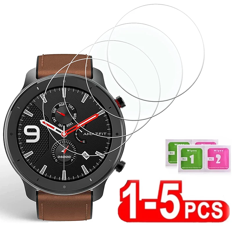 

9H Protective Temepred Glass For Xiaomi Huami Amazfit GTR 42mm G TR 47mm GT T R 42 47 MM Mi Smart Watch Screen Protector Film