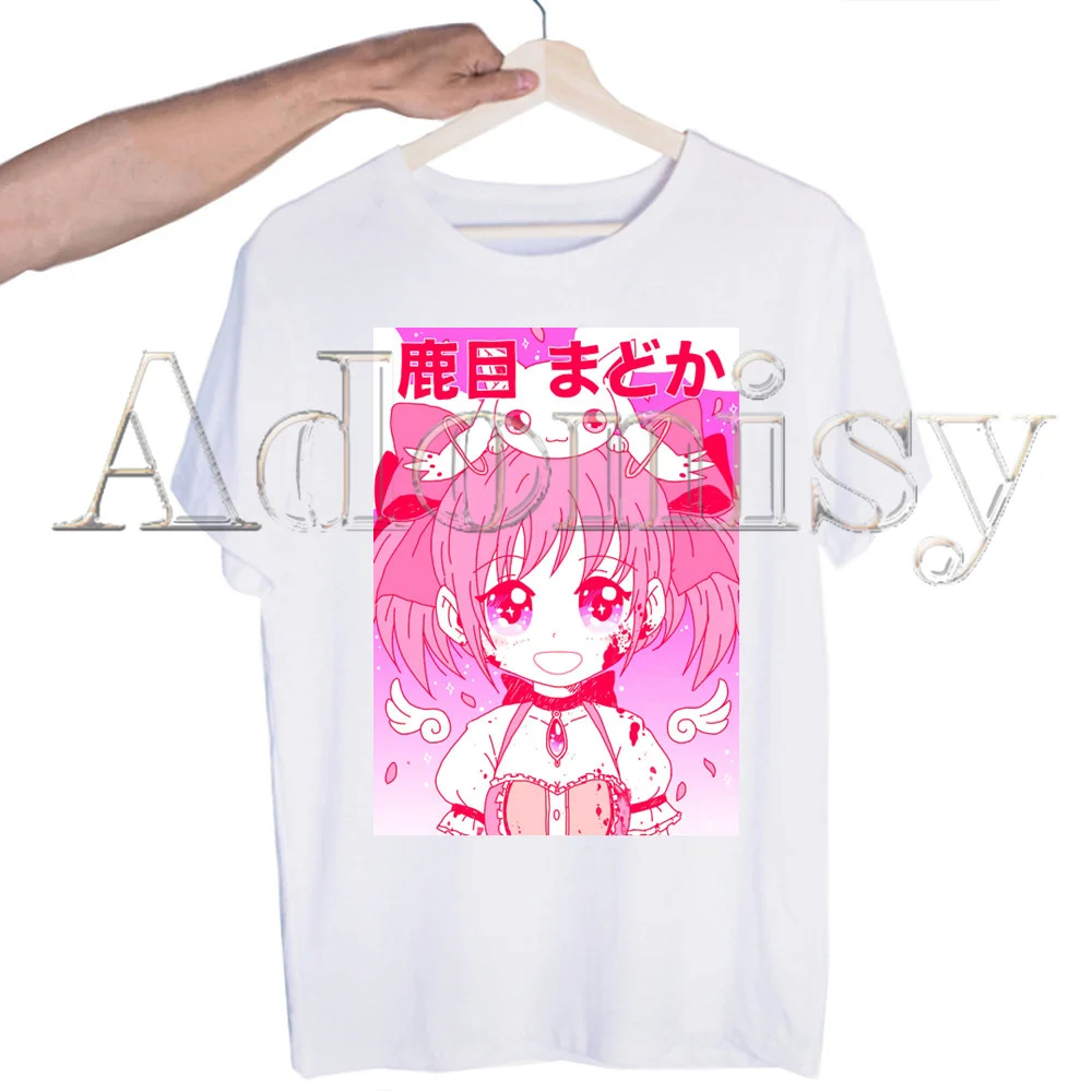 Футболка Puella Magi Madoka Magica Harajuku, летняя Мужская/женская футболка с забавным принтом в стиле хип-хоп, уличная одежда, футболки, топы с коротким рукавом
Футболка Puella Magi Madoka Magica Harajuku, летняя Мужская/женская футболка с забавным принтом в стиле хип-хоп, уличная одежда, футболки, топы с коротким рукавом