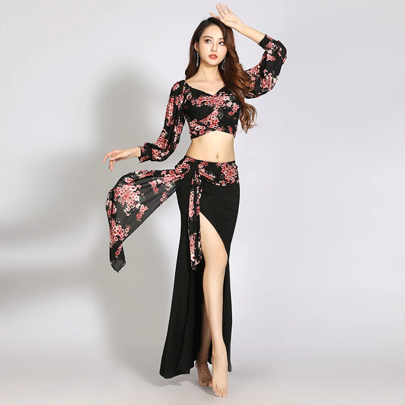 Bellydance Long Dress Set Sexy Costume Practice Fashion Clothes Performance Dress Stage Dance Costume For Oriental Dance 2023
Bellydance Long Dress Set Sexy Costume Practice Fashion Clothes Performance Dress Stage Dance Costume For Oriental Dance 2023