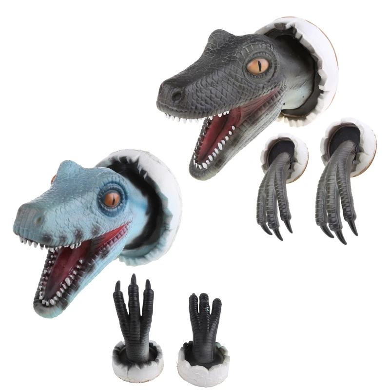 Wall-Mounted Dinosaur Resin Sculptures Wall-Broken Dinosaur for Head with Claw P 667A
Wall-Mounted Dinosaur Resin Sculptures Wall-Broken Dinosaur for Head with Claw P 667A