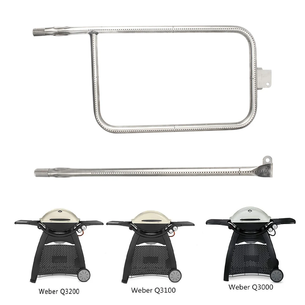 Stainless Steel Burner TubeBurner Set Fit FOR Weber 424001 426001 586002 5706001 57067001 Q300 Q320 Q3000 Q3200 Series Gas Grill
Stainless Steel Burner TubeBurner Set Fit FOR Weber 424001 426001 586002 5706001 57067001 Q300 Q320 Q3000 Q3200 Series Gas Grill