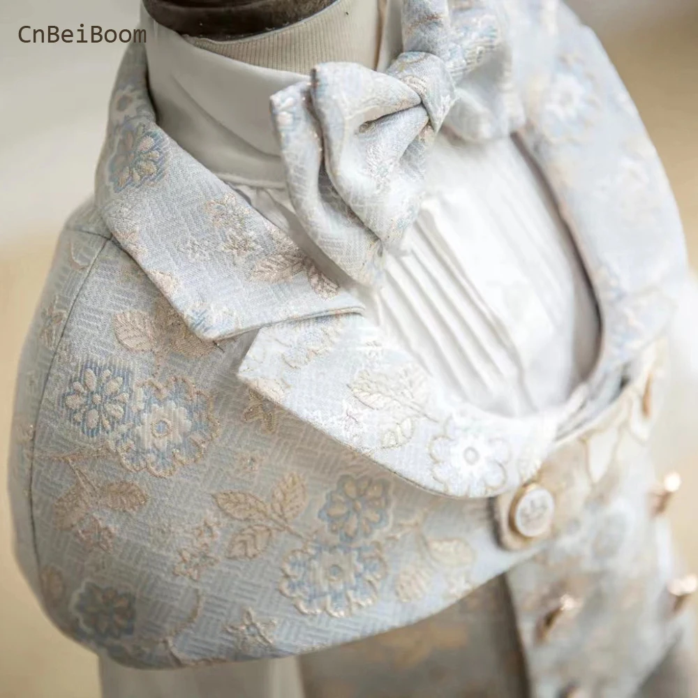 Kids Boutique Outfit Toddler Boys Clothing Suit for Wedding Baby Jacquard Cape Suits Children Birthday Party Dress
Kids Boutique Outfit Toddler Boys Clothing Suit for Wedding Baby Jacquard Cape Suits Children Birthday Party Dress