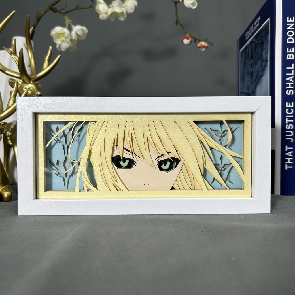 Fate Stay Night Saber Face for Game Room Decor Manga Paper Cut Fate Stay Anime 3d Night Light Lamp Saber Lightbox Eye Light Box
Fate Stay Night Saber Face for Game Room Decor Manga Paper Cut Fate Stay Anime 3d Night Light Lamp Saber Lightbox Eye Light Box