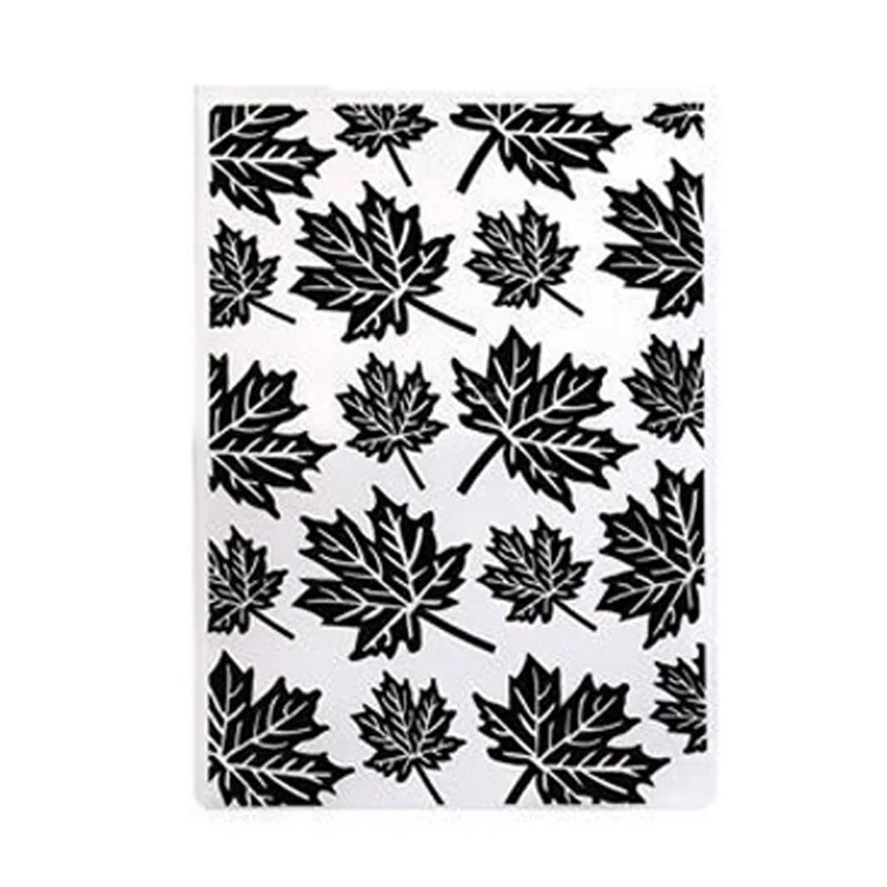 New Arrival Leaves Plastic Embossing folder Template for DIY Scrapbooking Crafts Making Photo Album Card Handmade Decoration 
New Arrival Leaves Plastic Embossing folder Template for DIY Scrapbooking Crafts Making Photo Album Card Handmade Decoration