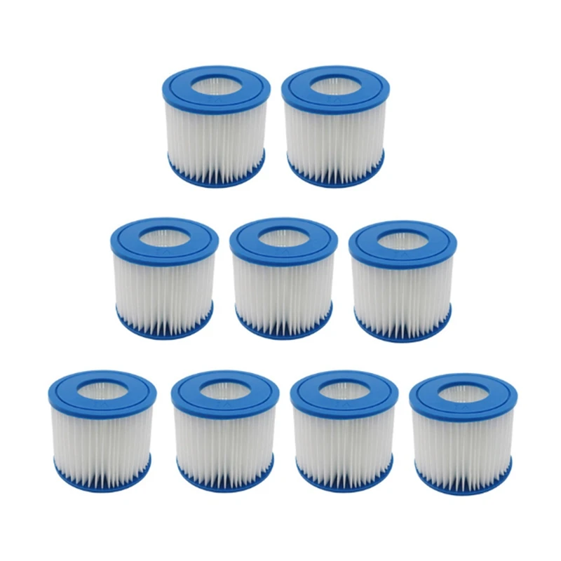 

9PCS Pool Filter Replacement For Intex Spa Filter 29001E 11692,Type S1 Hot Tub Filter For Intex Purespa 28403E,28407E