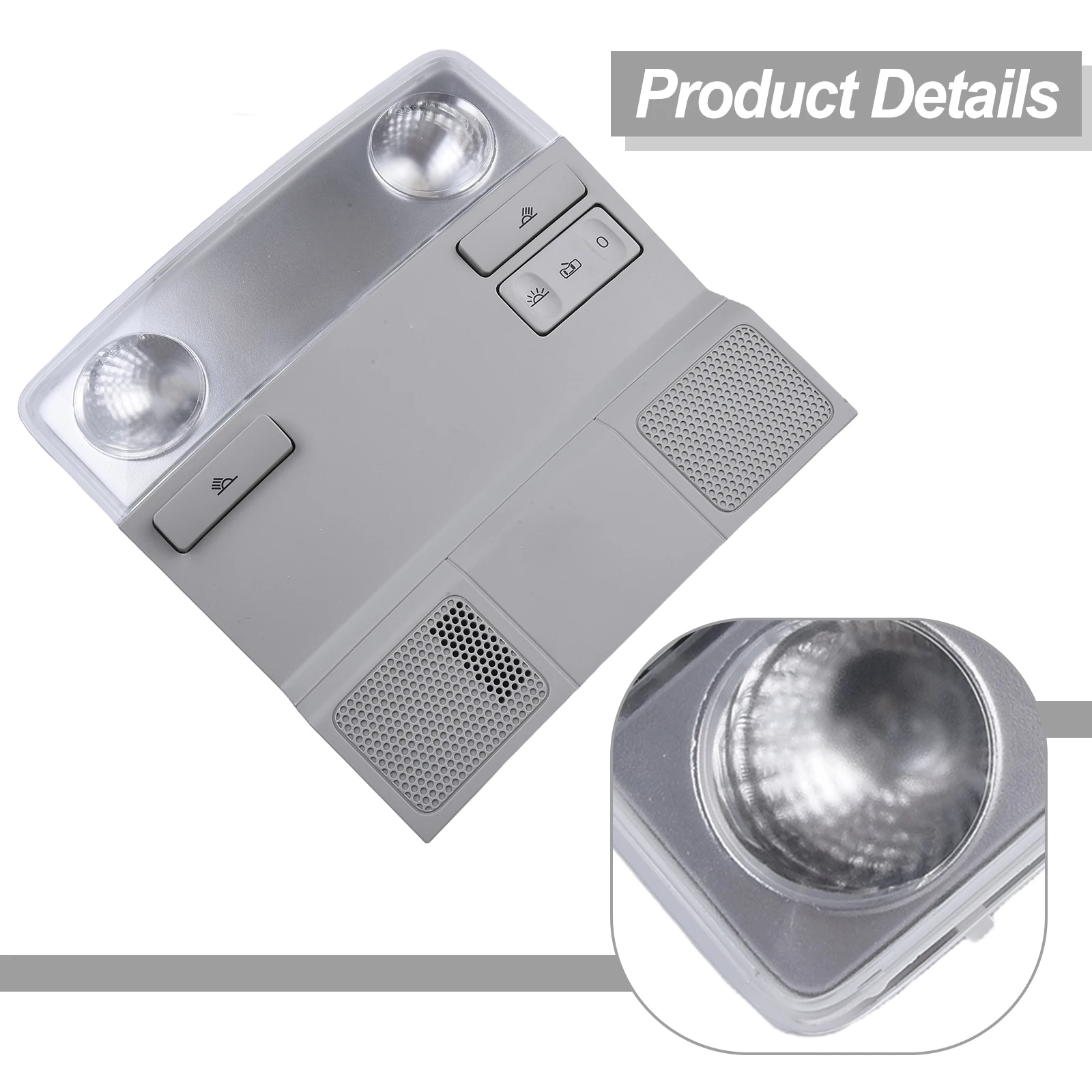 1K0947105P Car Front Interior Roof Reading Light For Golf MK5 MK6 2004-2013 For Passat 2006-2015 For Skoda For Octavia 2013-2017
1K0947105P Car Front Interior Roof Reading Light For Golf MK5 MK6 2004-2013 For Passat 2006-2015 For Skoda For Octavia 2013-2017