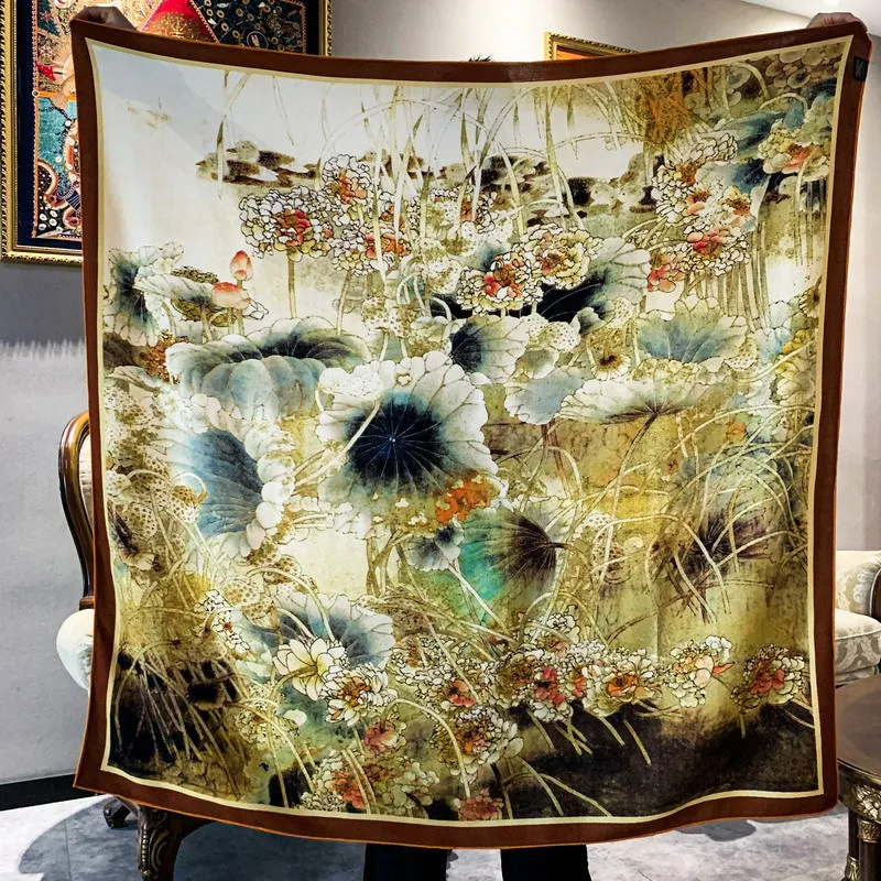 Double-sided Mulberry Silk Scarf Square Cashmere Wool Shawls Pashmina Neck Hijab Foulard Wraps Bufanda Winter Scarves Poncho
Double-sided Mulberry Silk Scarf Square Cashmere Wool Shawls Pashmina Neck Hijab Foulard Wraps Bufanda Winter Scarves Poncho
