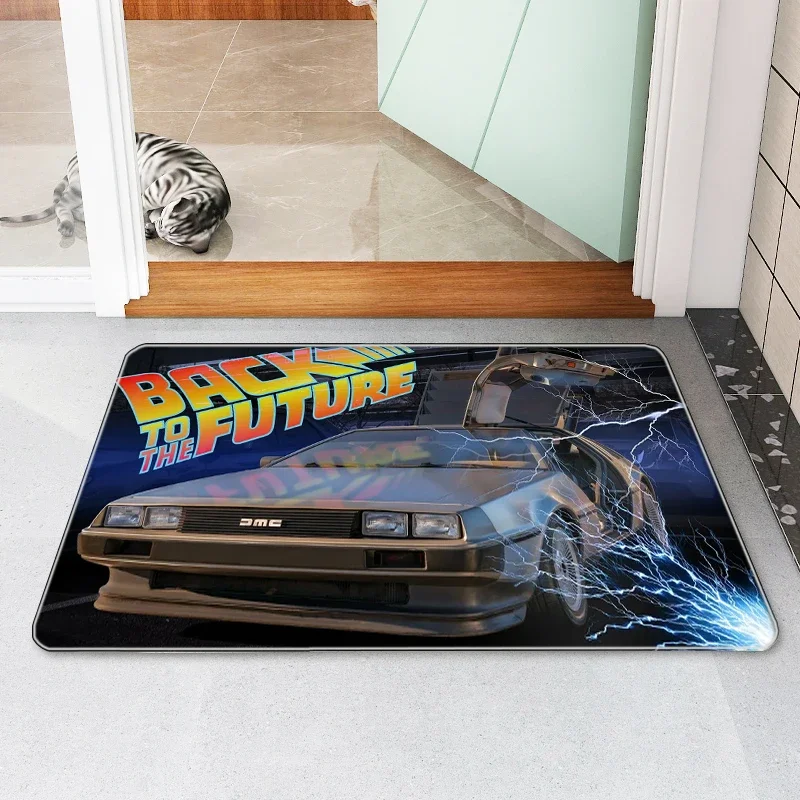 Entrance Doormat Retro Back To The Future Foot Mat Welcome Bedside Absorbent Bathroom Rug Kitchen Decoration Bath Door Room Mats
Entrance Doormat Retro Back To The Future Foot Mat Welcome Bedside Absorbent Bathroom Rug Kitchen Decoration Bath Door Room Mats