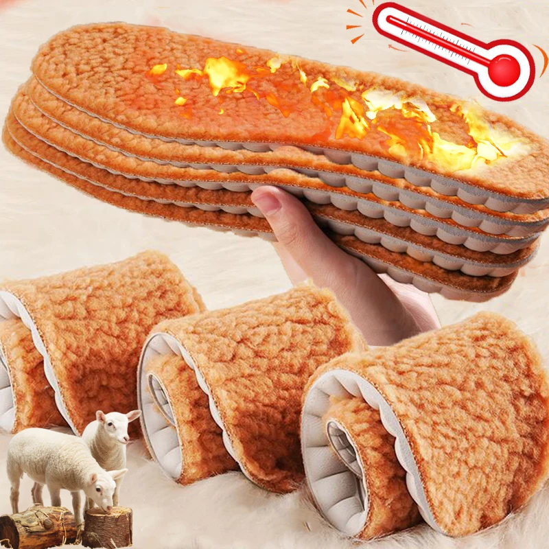 Soft Plush Thicken Insoles Women Men Winter Warm Alpaca Wool Foot Thermal Shoe Paddings Self-heating Snow Boots Inserts
Soft Plush Thicken Insoles Women Men Winter Warm Alpaca Wool Foot Thermal Shoe Paddings Self-heating Snow Boots Inserts