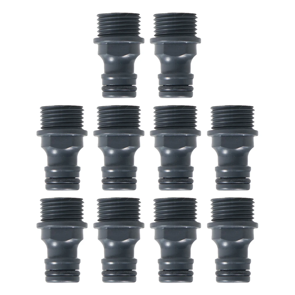 Watering Can Pipe Water Adapter Connectors ABS Black Easy To Install Wide Usage 1/2 Inch Male Threa For Agriculture
Watering Can Pipe Water Adapter Connectors ABS Black Easy To Install Wide Usage 1/2 Inch Male Threa For Agriculture