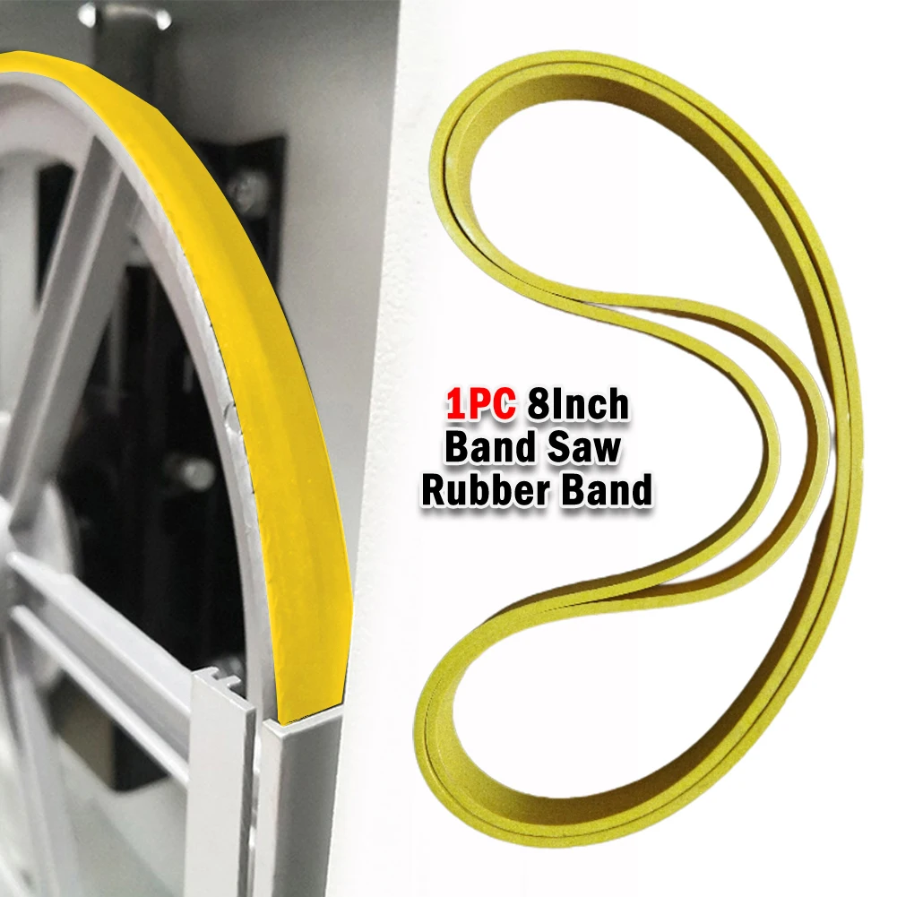

1pc/set Band Saw Rubber Band For WoodWorking Band Saw Scroll Wheel Rubber Ring Wear Resistance Toughness Power Tools Accessories