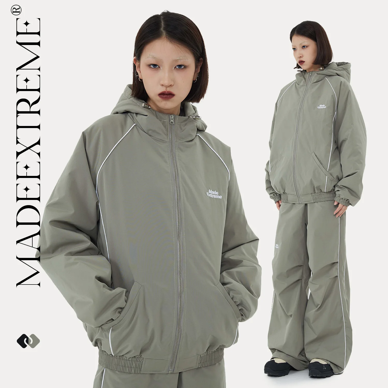 MADEEXTREME Coat For Woman Street China-Chic Brand Line Sense Minority Design Sports Leisure Spring Coat Windbreaker Men Women
MADEEXTREME Coat For Woman Street China-Chic Brand Line Sense Minority Design Sports Leisure Spring Coat Windbreaker Men Women