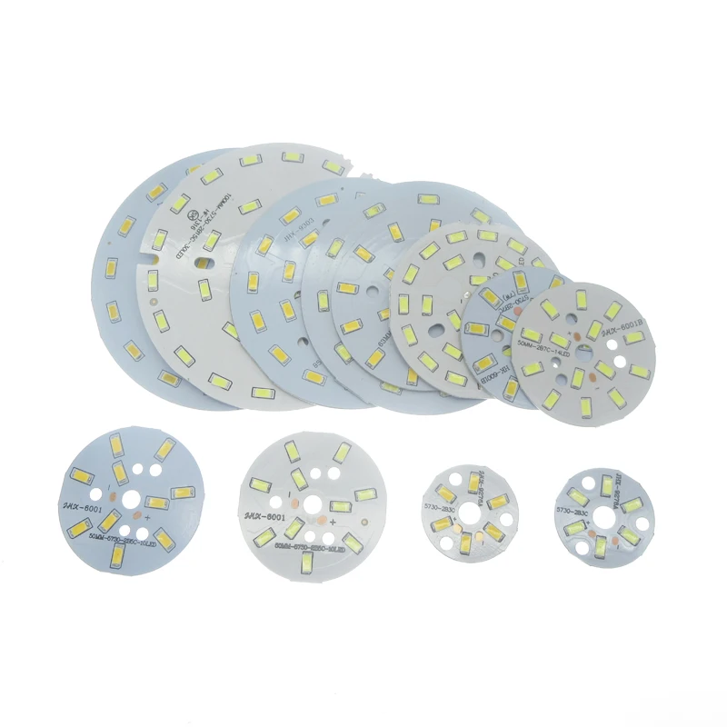 

SMD5730 3W 5W 7W 9W 12W 15W 18W 20W 24W 36W 50W PCB Led Lamp Panel SMD5730 Brightness Light Board For Ceiling Light Down Light