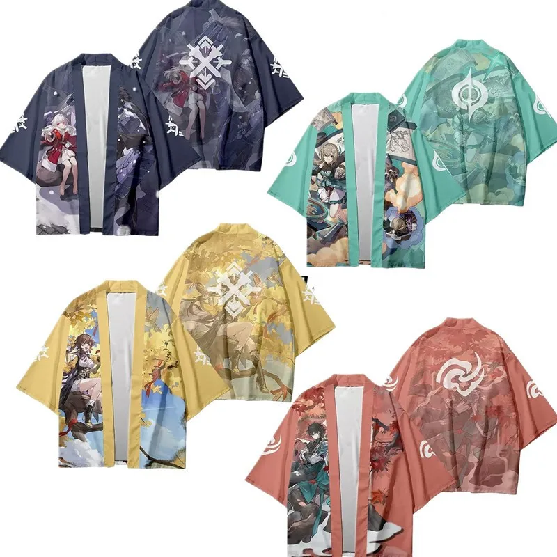 Anime Game Honkai Star Rail Cosplay Costumes Jingyuan Danheng Himeko 3D Printed Haori Japanese Kimono Adult Coat Cloak Plus Size
Anime Game Honkai Star Rail Cosplay Costumes Jingyuan Danheng Himeko 3D Printed Haori Japanese Kimono Adult Coat Cloak Plus Size