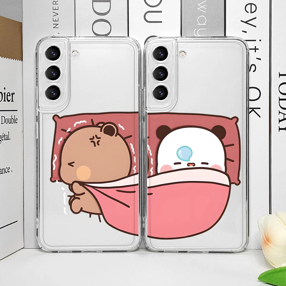 Cute DUDU BUBU Couple Phone Case for Samsung Galaxy S20 Plus S21 FE S22 S23 S24 S25 Ultra A53 A54 5G Soft Covers Creative Fundas Cute DUDU BUBU Couple Phone Case for Samsung Galaxy S20 Plus S21 FE S22 S23 S24 S25 Ultra A53 A54 5G Soft Covers Creative Fundas