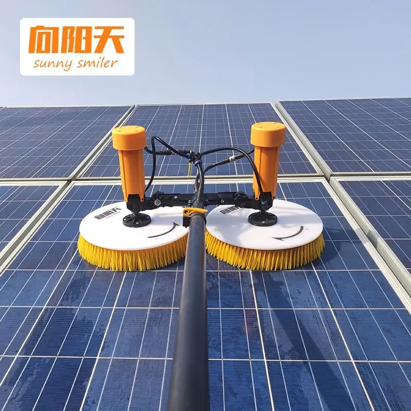 Factory Support Telescopic Rod Brush Solar Tools Photovoltaic Panel Cleaning Machine
Factory Support Telescopic Rod Brush Solar Tools Photovoltaic Panel Cleaning Machine